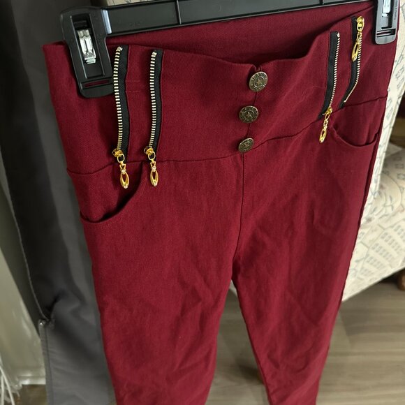 Champaign Red TRENDY, STYLISH, Girls/Young Adult Comfortable Pants! - Picture 1 of 4